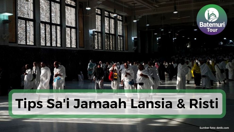 Dijamin Aman!! Tips Sa'i bagi Jamaah Haji Lansia dan Risti